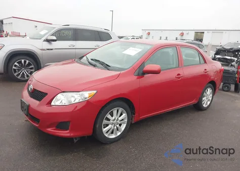 2010 Toyota Corolla Le z USA, uszkodzony, nr VIN 1NXBU4EE5AZ237713